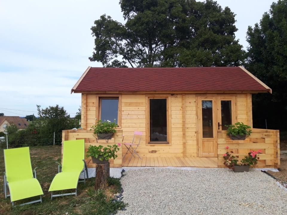 Chalet De Fred Saint-Ouen-de-Mimbré Exterior foto